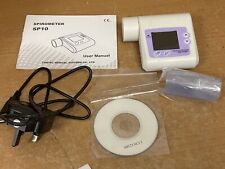 Espirômetro digital Contec SP10 teste eletrônico de função pulmonar médico comprar usado  Enviando para Brazil