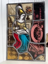 Um lindo vitral senhora medieval comprar usado  Enviando para Brazil