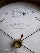Negretti zambra barometer for sale  PEACEHAVEN