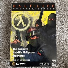 Half-Life Counter-Strike Windows 95/98/NT 4.0 PC 2002 caixa pequena completa comprar usado  Enviando para Brazil