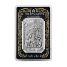 THOR - 1 oz .9999 barra de barras de prata fina apenas 60.000 cunhadas design 2ND EM ESTOQUE comprar usado  Enviando para Brazil