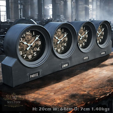 Time zone clocks for sale  ROTHERHAM