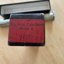 Otis king calculator for sale  LICHFIELD