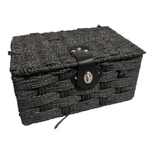 Grey wicker basket for sale  BARRY