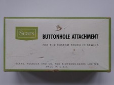 Sears buttonhole attachment for sale  Marion