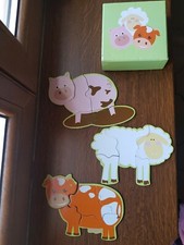 Boite puzzles animaux d'occasion  Riedisheim