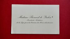 Business card mrs. d'occasion  Expédié en Belgium