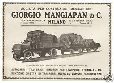 Pubblicita 1919 mangiapan usato  Biella