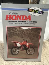 Usado, Clymer Honda CR60-125R Pro-Link motocicleta 1981-1988 manual de serviço de reparo M442 comprar usado  Enviando para Brazil