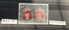 Rhodesia 1910 double for sale  GOOLE