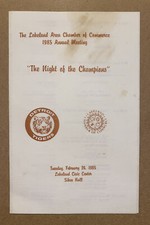 Vintage 1984 Programa de Banquetes Detroit Tigers Campeões Mundiais comprar usado  Enviando para Brazil