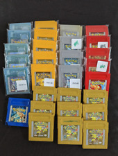 NGBG - Autêntico Pokemon Gameboy Color Game Boy Pokemon CRISTAL VERMELHO AMARELO comprar usado  Enviando para Brazil