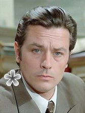 PHOTO  ALAIN DELON REPRODUCTION GLOSSY  11,5X15  CMS  na sprzedaż  Wysyłka do Poland