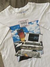 Camiseta Vintage Anos 80 Compaq Computer SLT 286 1988 Tamanho Grande Tech comprar usado  Enviando para Brazil