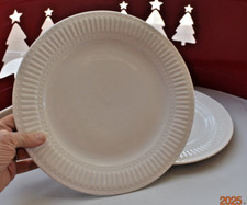 Usado, 2 ~ Totally Today TTO7 Branco 10,25" Prato de Jantar Barras e Pontos GRAVADOS VINTAGE 2000 comprar usado  Enviando para Brazil