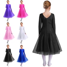 Usado, Vestido de verão infantil feminino vestido latino vestidos de prática roupas alargadas contemporâneas comprar usado  Enviando para Brazil