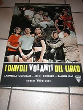 Fotobusta1956 diavoli volanti usato  San Lazzaro di Savena