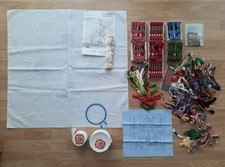 Konvolut sticken stickgarn gebraucht kaufen  Hopsten