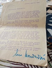 Autografo mondadori 1925 usato  Forano