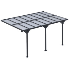 Pergola Pawilon ogrodowy 4 x 3 m Pawilon Zadaszenie Namiot Ochrona przeciwsłoneczna Aluminium na sprzedaż  Wysyłka do Poland
