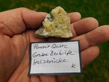 Fluorit quarz grube gebraucht kaufen  Limbach-Oberfrohna