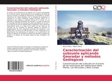Caracterización del subsuelo gebraucht kaufen  Osnabrück