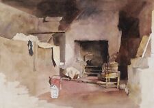 Aquarelle tableau anglais d'occasion  Saint-Cloud