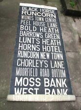 Vintage bus destination for sale  BIRKENHEAD