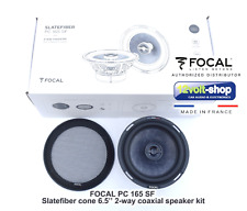Kit coaxial bidirecional Focal PC 165 SF (SlatFibre) 6,5" (165mm), 80W Rms, 4Ω comprar usado  Enviando para Brazil