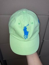 Boné polo vintage Ralph Lauren verde criança juvenil tamanho único Y2K comprar usado  Enviando para Brazil
