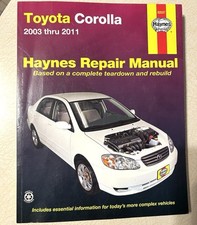 Manual de reparo Haynes Toyota Corolla 2003 a 2011 comprar usado  Enviando para Brazil