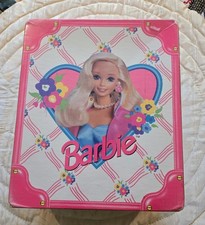 Estojo de transporte vintage 1996 Barbie moda boneca com armário e alça rosa 12010 comprar usado  Enviando para Brazil