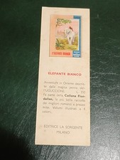 Segnalibro elefante bianco usato  Arezzo