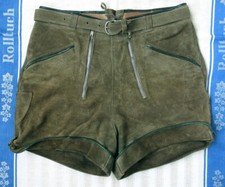 Graugrüne lederhose krachlede gebraucht kaufen  Berlin