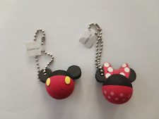 2 Porte clés Figurines en Mousse Disney MICKEY et MINIE Keychain Vintage comprar usado  Enviando para Brazil
