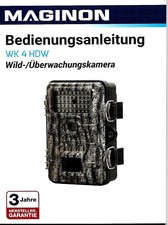 Wildkamera bedienungsanleitung gebraucht kaufen  Pirna, Dohma, Struppen