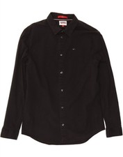 Camisa masculina slim fit TOMMY Hilfiger grande preta algodão DD13 comprar usado  Enviando para Brazil