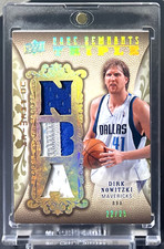 ( /25) Dirk Nowitzki 2007-08 UD Premier Remanescentes Raros Triplo Jogo Usado Patch comprar usado  Enviando para Brazil