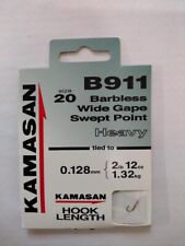Kamasan b911 barbless for sale  THIRSK