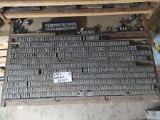 Caratteri tipografici resina usato  Venetico