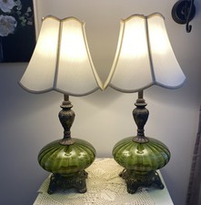 Pair vintage green for sale  Glenfield
