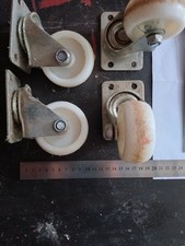 Set swiveling casters for sale  LONDON