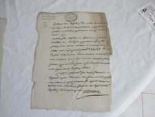 Old papers 1795 d'occasion  Expédié en Belgium