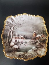 Assiette décorative signée d'occasion  Combronde
