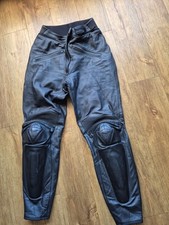 Leather motorcycle trousers for sale  MORPETH