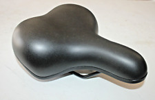 Selim de bicicleta híbrido Justek Comfort 240/210mm preto 711g cruzador rápido remetente EUA comprar usado  Enviando para Brazil
