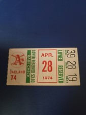 April 1974 mlb for sale  El Dorado Hills