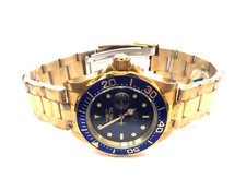 Relógio masculino INVICTA 9312 dourado aço inoxidável mergulhador profissional 9-1/2" comprar usado  Enviando para Brazil