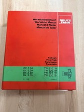 Werkstatthandbuch deutz triebw gebraucht kaufen  Zwickau