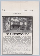 1914 millboro virginia for sale  Clairton